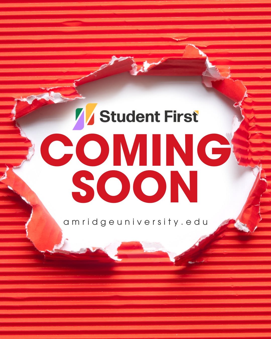 Student First Coming Soon